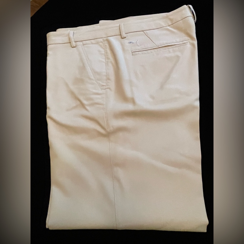 Puma Men's Cream Dress Pants